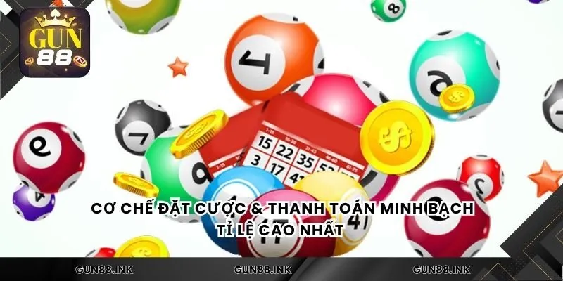 Cơ chế đặt cược & thanh toán minh bạch, tỉ lệ cao nhất